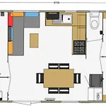 Mobil Confortable Avec Terrasse à - Api-1-52-1067 *